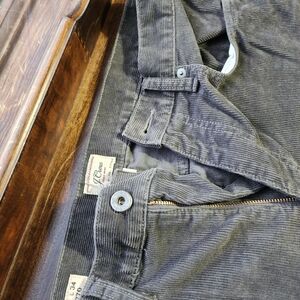 J. Crew Men's Corduroy Pants in Gray